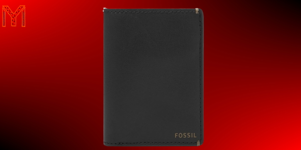 Fossil Men Joshua Vegan Cactus Slim Minimalist Bifold Front Pocket Wallet